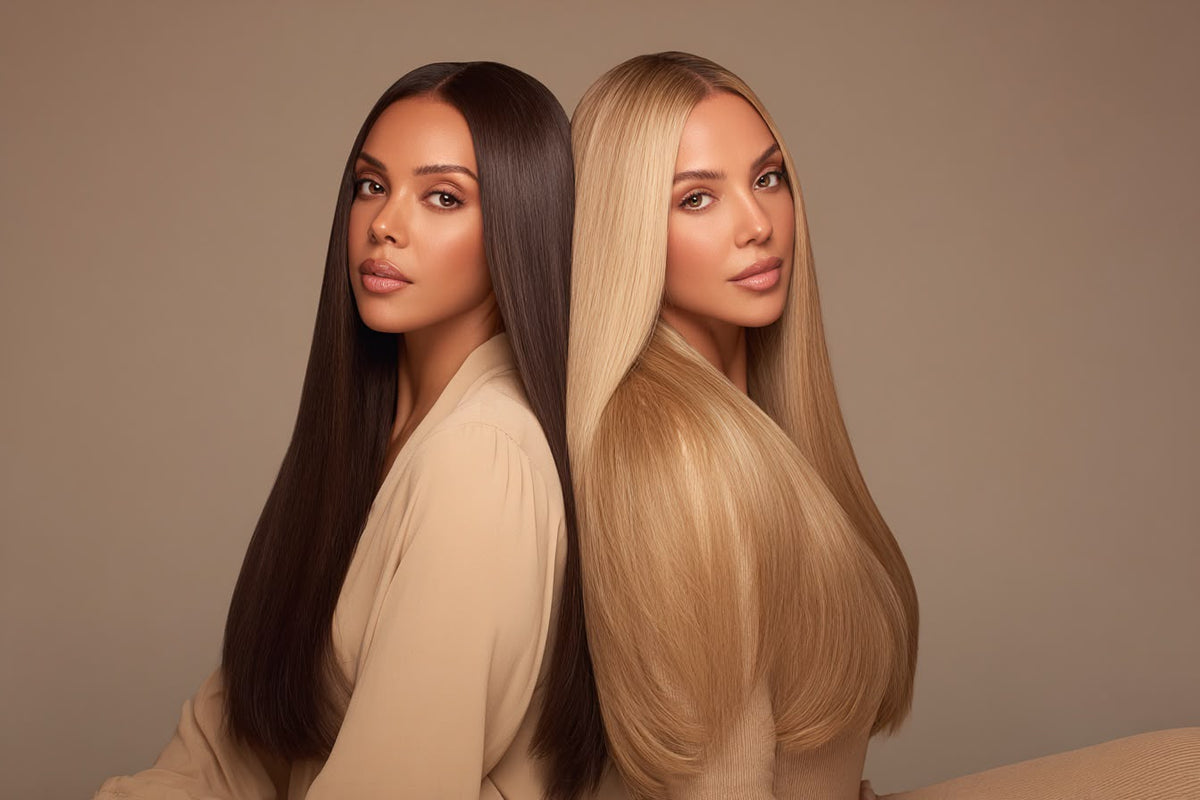 Premium Straight Hair Extensions | Natural Length & Volume