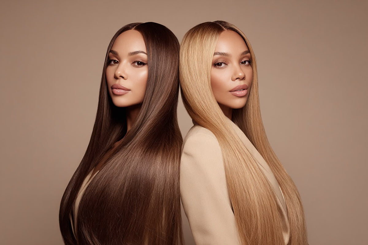 Premium Straight Hair Extensions | Natural Length & Volume